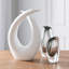 Loop Sculpture-Matte White