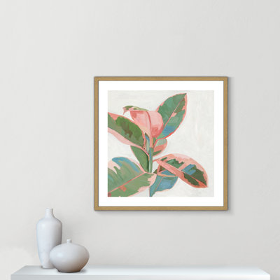 Pink Ficus " Pink Ficus I " by Asia Jensen