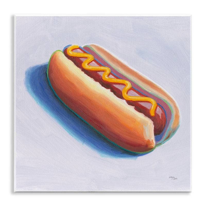 «Hot Dog with moutard» par Wellington Studio