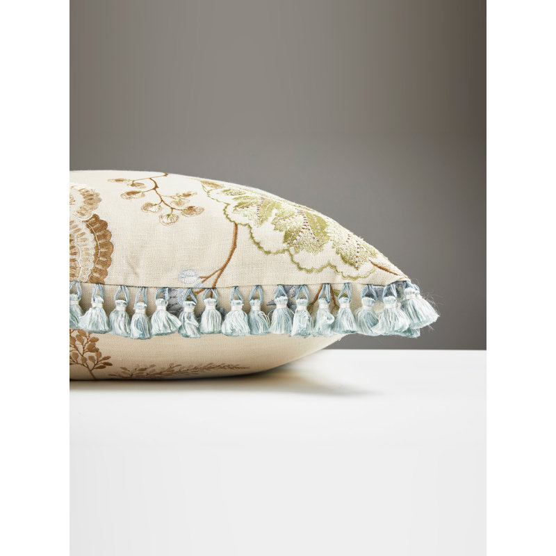 Palampore Linen Blend Square Pillow Cover & Insert