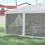 Pavillon de jardin d'extérieur avec parois latérales amovibles