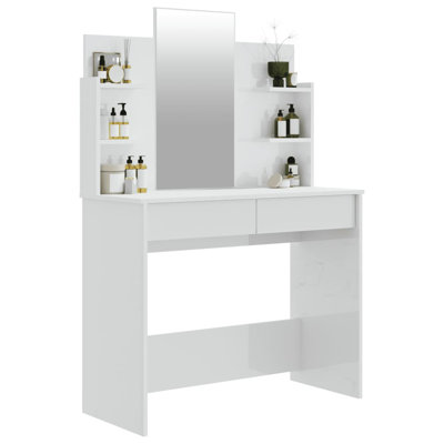 Sartell Dressing Table with Mirror