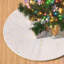 Jupe d'arbre de Noël en velours Iveigh-105859132