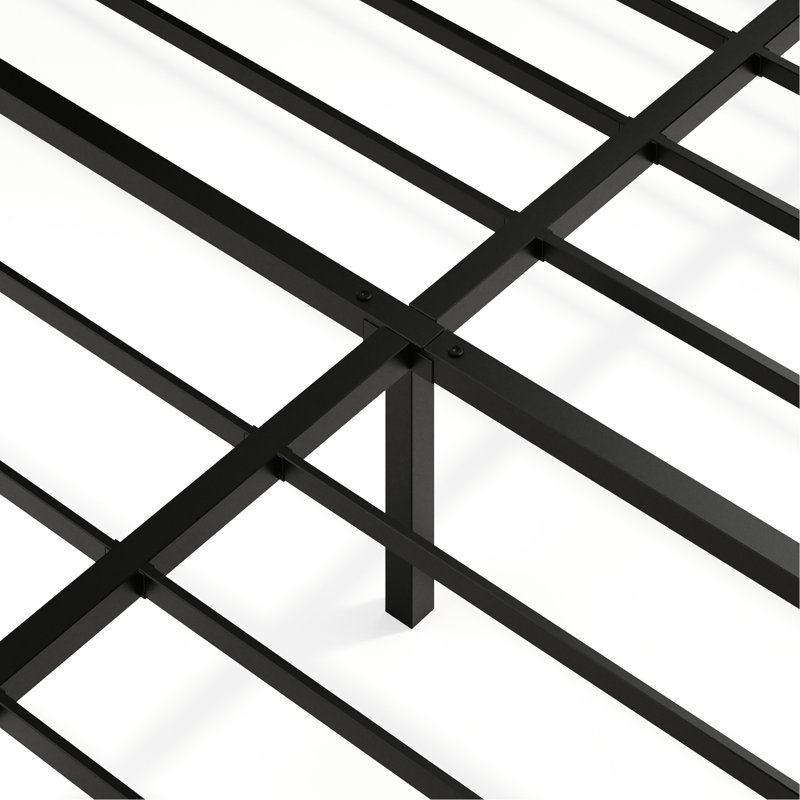 King Floating Bed Frame Of Oak Color, Wave Curve Wood Texture, Led Lights, High - Strength Frame, Invisible Suspension, Resistance For Size, Colored With Metal No Box Spring Required, Suspension