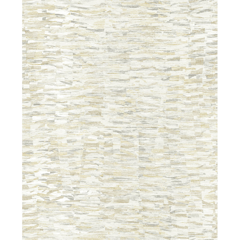 Rouleau de papier peint L 33 pi x l 20,5 po Kanopolis, Jaune