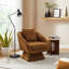 Arafaat 80Cm Wide Swivel Barrel Chair-332316392