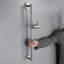 4-Spray Patterns 3.5 In. Wall Mount Handheld Shower Head 1.75 GPM With Slide Bar And Cleaning Spray