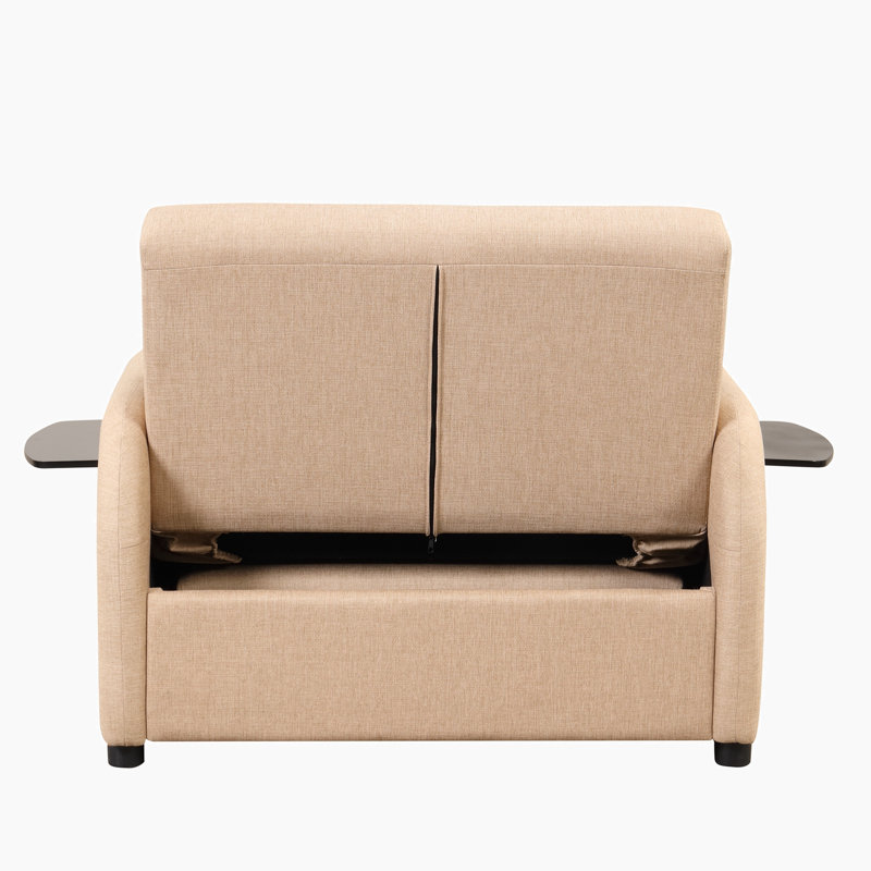 Lin Sarenac 41,5 po, 100 % lin beige