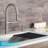 Sellette Pull Down Single Handle Kitchen Faucet-47436834