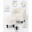 Chaise d'appoint avec repose-pieds-1121762220