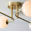 Aaliyah Glass Semi Flush Mount