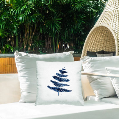 Housse et insert de coussin décoratif carré en polyester pour l'intérieur et l'extérieur