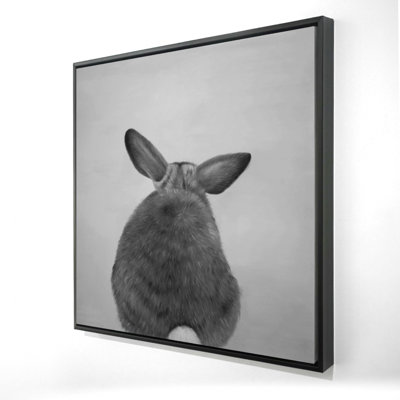 " Little Rabbit From Behind "