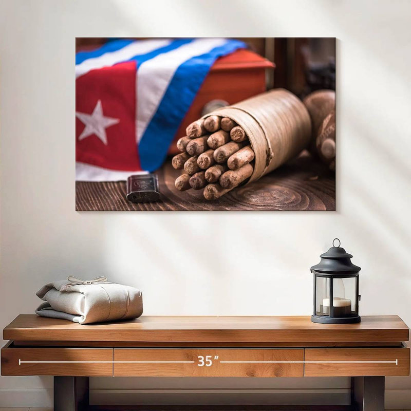 Senne Best Cuban Cigars, 16" H x 24" W