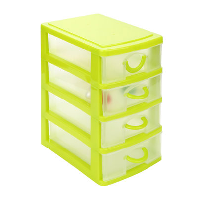 Petite caisse en plastique avec tiroirs de bureau