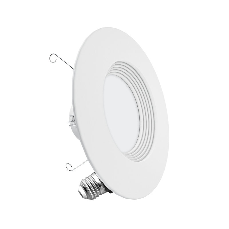 4'' White Smart LED Recessed Lighting Kit with Voice Control