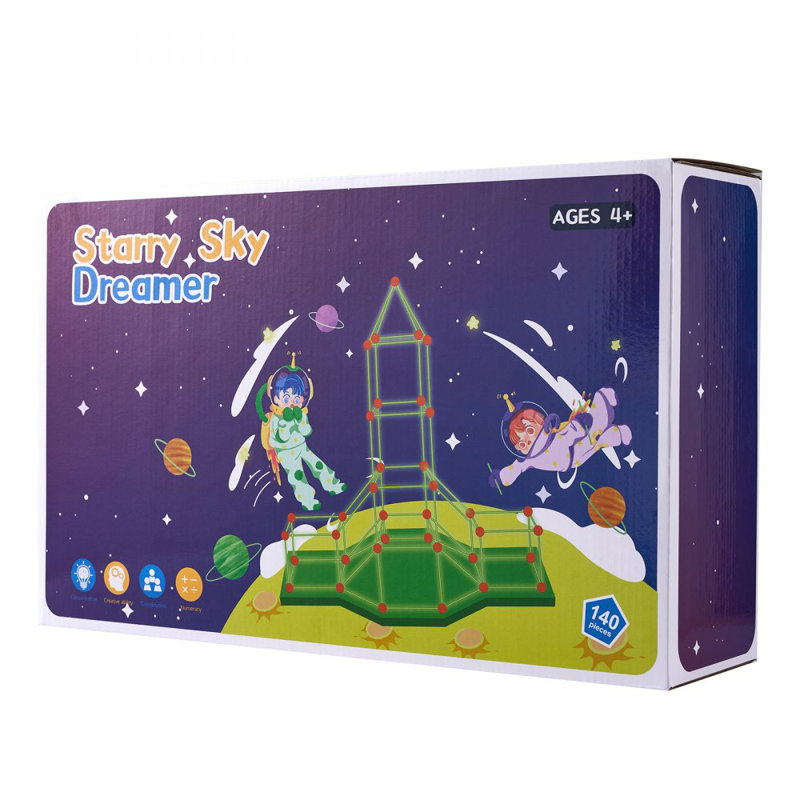 Ensemble de construction pour enfant Tente Fort
