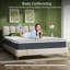 Matelas hybride en mousse à mémoire de forme 12 po dans une boîte avec ressorts ensachés indépendants-1885391247
