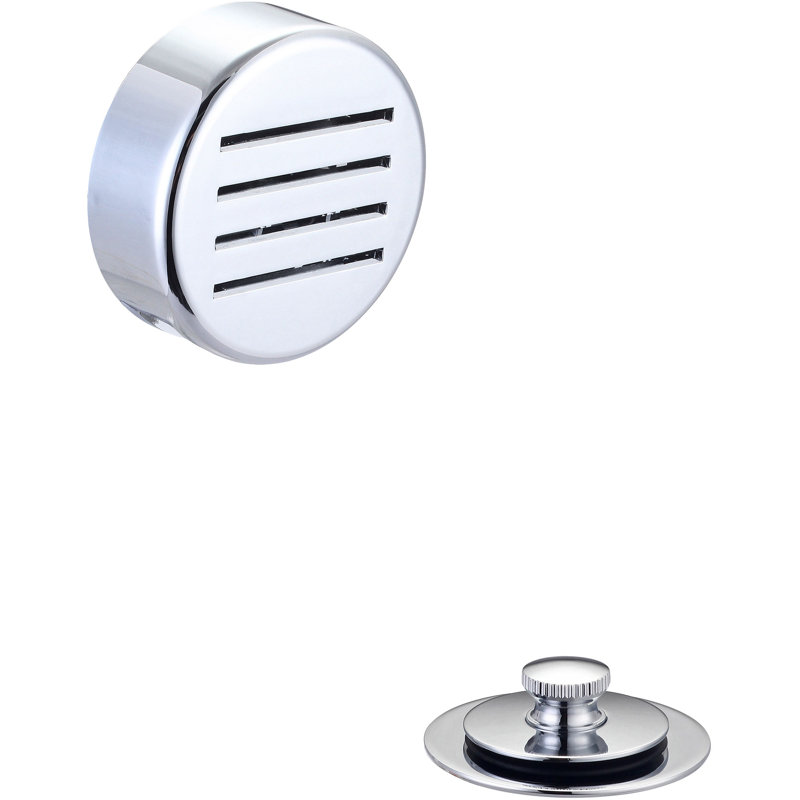 3'' W Drain Stopper Yes, Chrome