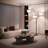 Bidal 78'' H 3-Light Arc Floor Lamp