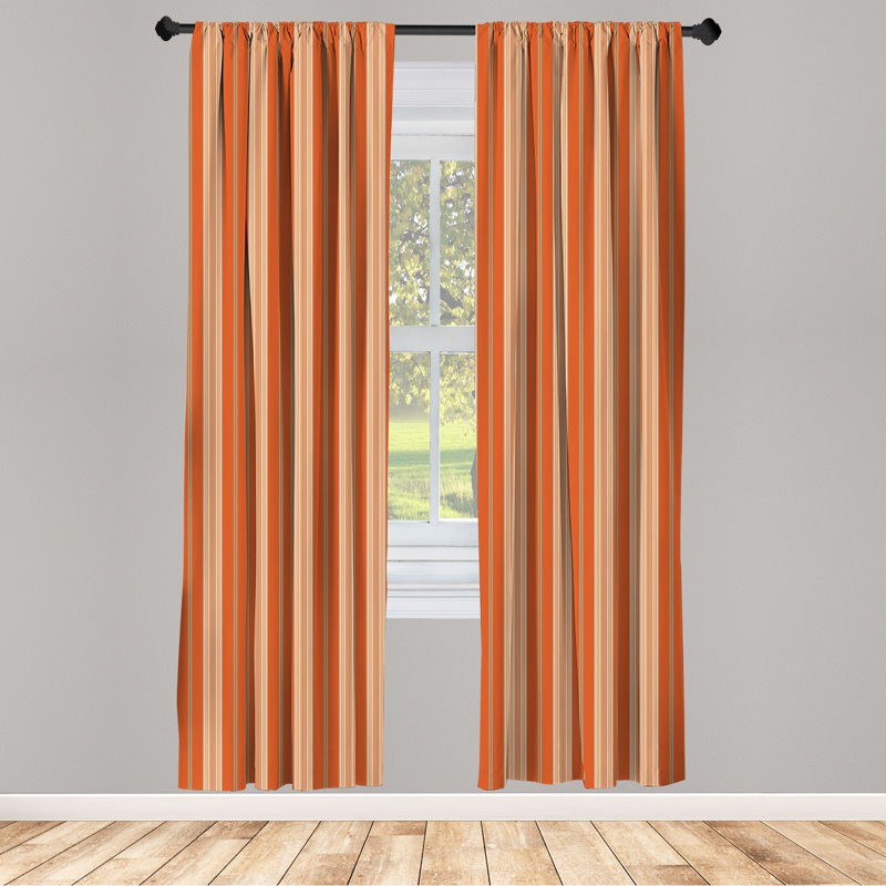 Rideaux 4 panneaux East Urban Home, L 56 po x L 84 po