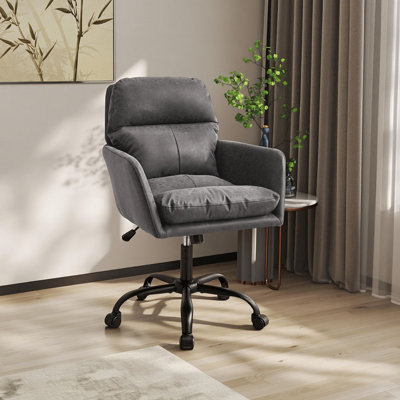 Chaise de bureau rembourrée Modern