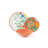 Eze Sur Mer 12 Piece Porcelain Dinnerware Set - Service for 4