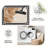 Marble Pattern Area Rug, Modern Abstract Veined Floor Carpet with Decorative Border, Soft Washable Low-Pile Rug for Living Room, Bedroom, Dining Room, Office-1670329135-1670685949