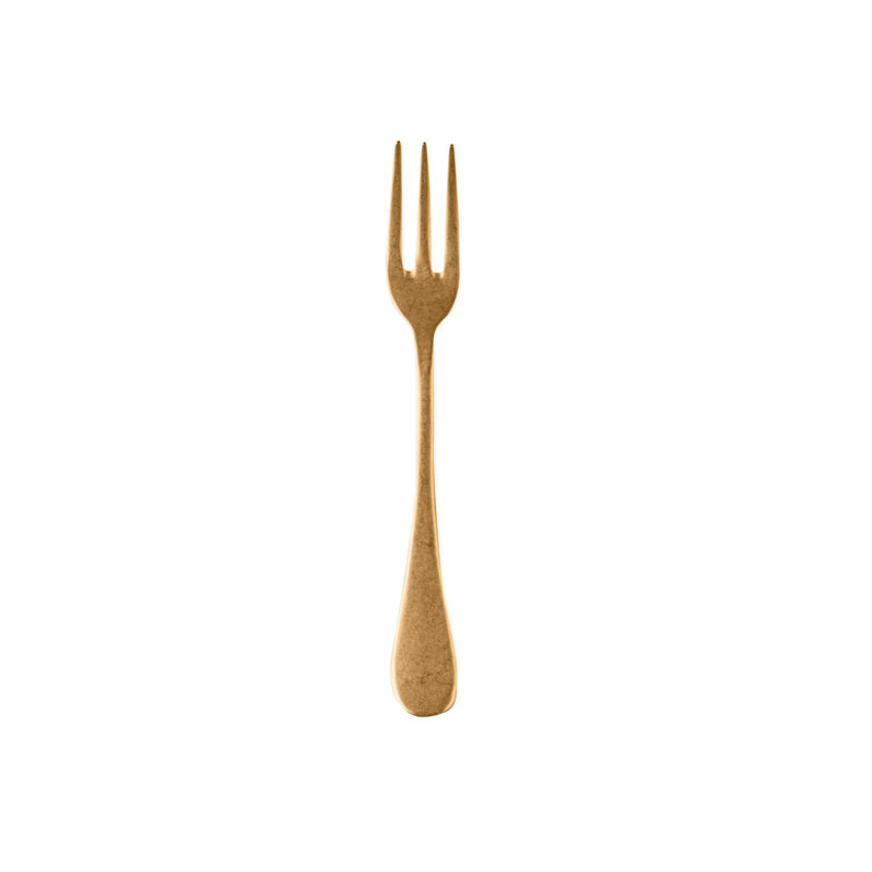 Brescia Serving Set (Fork and Spoon), Gold, 9.83" L x 3" W