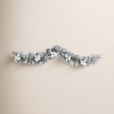 72'' in. Lighted Faux Garland