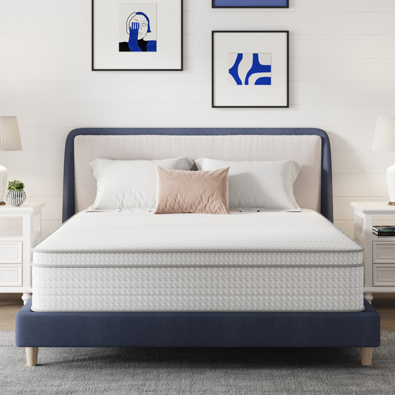 12" Medium Hybrid Mattress, CertiPUR-US, OEKO-TEX Certified, 12", Queen