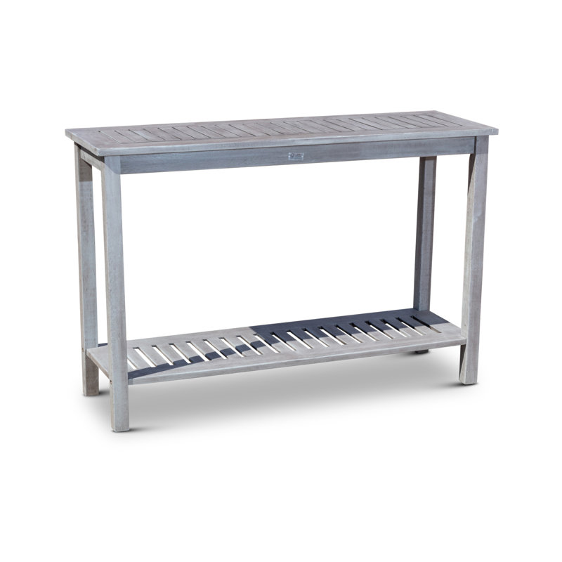 Console Eucalyptus, gris argenté