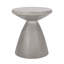 Table d'appoint d'extérieur en béton léger