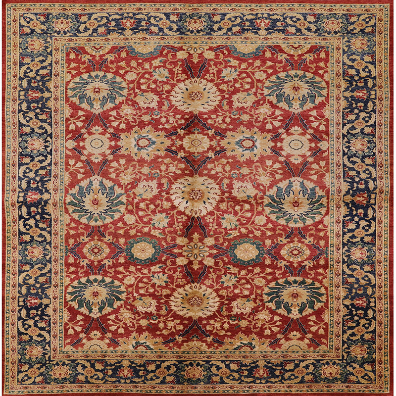 Haygazn Oriental Indoor Rug, Square 7'