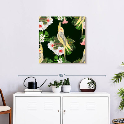 Crowati Cockatiels tropicaux