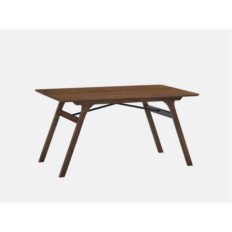 Kaela Walnut Finish Dining Table