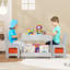Ensemble de table et de chaises pour enfants, table d'activité en bois pour tout-petits 4 en 1 et 2 chaises-1557391268