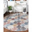 Tapis contemporain multicolore Ganesh-71272673