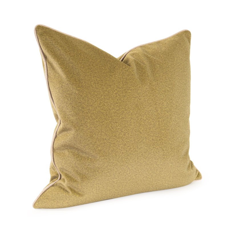 Oreiller Qiviut, Vert, Carré 24 po, Mélange de duvet