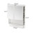 23.62" Modern Arched Glass Double-Door Wardrobe-717951248