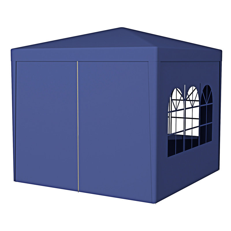 Auvent de mariage pour l'extérieur, Bleu