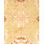Tapis unique en laine noué à la main 3 pi 2 po x 5 pi 3 po New Age Eclectic