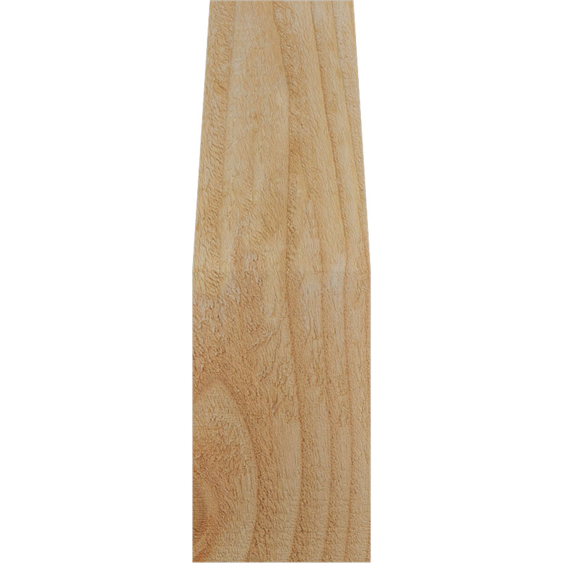 Attelle impériale du genou, Sapin de Douglas, Brute, H 14 po x l 4 po x P 6 po