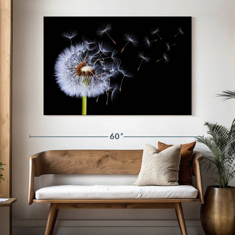 Harnek Windblown Dandelion, 34" H x 51" W