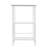 Metal/Glass Student Desk - White