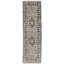 Fillmore Transitional Medallion, Blue/Gray, 2'-6" X 8' Runner-1583739536