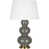 Cendre / laiton antique