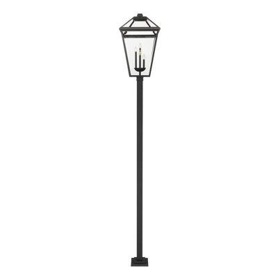 Luminaire d'extérieur sur pied 4 lumières Bien-Aime