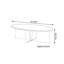 Table basse ovale durable