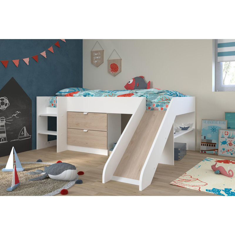 Vena European Single (90 X 200 Cm) Mid Sleepers with Storage Included